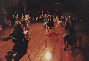 1991 - HAMLETMASCHINE, Christchurch NZ, Auff&uuml;hrung 3 (with Drama-Students) &copy;FTM