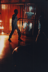 1991 - HAMLETMASCHINE, Christchurch NZ, Auff&uuml;hrung 5 (with Drama-Students) &copy;FTM