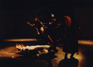 1991 - MEDEA (hinten A G&uuml;rke, K Fischer, E Dietzfelbinger, vorne M Couturier, A Meyer, P Pruchniewitz, K Bildstein)&copy;FTM