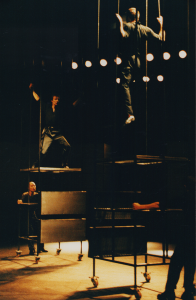 1992 - ANTIGONE (unten Peter Pruchniewitz, Reinhold Behling, oben Martin Schurr, Octavio A Campos)&copy;FTM