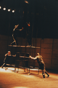 1992 - ANTIGONE (unten Peter Pruchniewitz, Reinhold Behling, oben Martin Schurr, Octavio A Campos)&copy;FTM