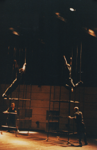 1992 - ANTIGONE (unten Reinhold Behling, Peter Pruchniewitz, , oben Octavio A Campos, Martin Schurr)&copy;FTM