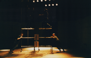 1992 - ANTIGONE (unten Reinhold Behling, Peter Pruchniewitz, , oben Octavio A Campos, Martin Schurr)&copy;FTM