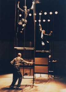 1992 - ANTIGONE (unten Peter Pruchniewitz, Reinhold Behling , oben Martin Schurr, Octavio A Campos)&copy;FTM
