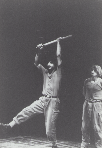 1993 - LEBEN GUNDLINGS ,Black Box Gasteig M&uuml;nchen (Kurt Bildstein, Reinhold Behling)&copy;FTM