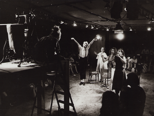 1972 - KAHLE S&Auml;NGERIN (v l Bernd Halla, Erwin V&ouml;lger, Hanna Ermann, Wolfgang Hoppe, Christine Ruckdeschel)&copy;FTM