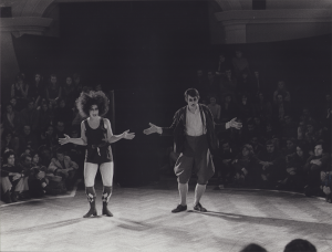 1973 - AFTER BRECHT (v l Christine Ruckdeschel, Kurt Bildstein) Wroclaw Festival 1973 &copy;FTM