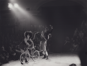 1973 - AFTER BRECHT (v l Christine Ruckdeschel, Kurt Bildstein, Bernd Halla) Wroclaw Festival 1973 &copy;FTM