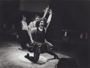 1973 - AFTER BRECHT (v l Kurt Bildstein, Erwin V&ouml;lger, Christine Ruckdeschel) M&uuml;nzstra&szlig;e 7, M&uuml;nchen &copy;FTM
