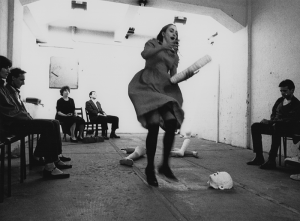 1982 KLEINB&Uuml;RGERHOCHZEIT aus SCHLACHT, Heiner M&uuml;ller (Ursula Sawallisch, Wolfgang Tietze, Cornelia Haenchen) &copy;Volkmar Giesche