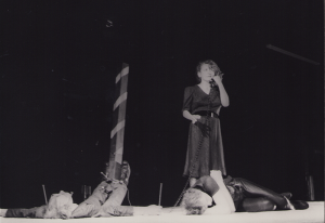 1984 - MERCEDES (liegend Wolfgang Ziemssen, Rainer Diekmann, stehend Marta Holler)&copy;FTM